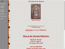 Tablet Screenshot of manintheshroud.org